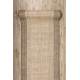 Le tapis de couloir SIZAL SION 6053 Cadre, tissé à plat marron
