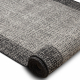 Traversa SISAL SION 6053 Cadru, țesute plate negru