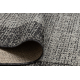 Traversa SISAL SION 6053 Cadru, țesute plate negru