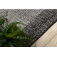 Traversa SISAL SION 6053 Cadru, țesute plate negru
