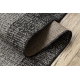 Traversa SISAL SION 6053 Cadru, țesute plate negru