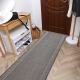 Sisalrunner SISAL SION 20446 Ramme, Græsk nøgle fladvævning grå 120 cm 