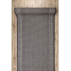 Sisalrunner SISAL SION 20446 Ramme, Græsk nøgle fladvævning grå 120 cm 