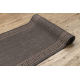 Traversa SISAL SION 20446 Cadru, cheie greacă țesute plate natural bej închis