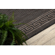 Traversa SISAL SION 20446 Cadru, cheie greacă țesute plate natural bej închis