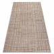 Matta AURA J1852A beige - Linjer, strukturell, modern