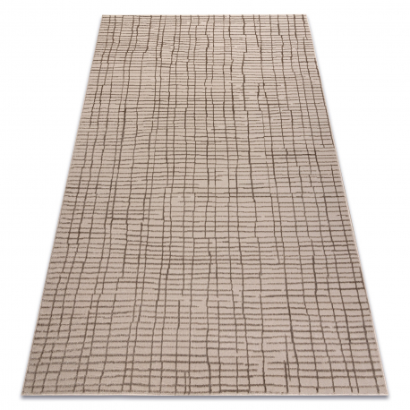 Vaip AURA J1852A beež - Lines, struktuurne, kaasaegne