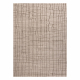 Matta AURA J1852A beige - Linjer, strukturell, modern