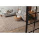 Tapijt AURA J1852A beige - Lijnen, structureel, modern