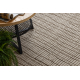 Matta AURA J1852A beige - Linjer, strukturell, modern