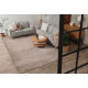 Tæppe AURA J1361 beige - Stel, ornament strukturelt, moderne