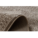 Tæppe AURA J1361 beige - Stel, ornament strukturelt, moderne