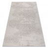 Dywan AURA J1361 krem - Ramka, ornament, strukturalny, nowoczesny