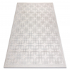 Dywan AURA J2556A krem / jasnoszary - Geometryczny, strukturalny, nowoczesny
