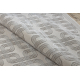 Dywan AURA J2556A krem / jasnoszary - Geometryczny, strukturalny, nowoczesny