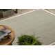 Moquette en laine FLUX 461.118.SA402 OSTA - Géométrique, structurelle, loft vert / beige 