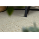 Moquette en laine FLUX 461.118.SA402 OSTA - Géométrique, structurelle, loft vert / beige 