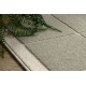 Moquette en laine FLUX 461.118.SA402 OSTA - Géométrique, structurelle, loft vert / beige 