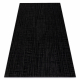 Tapis AURA J2557A noir / anthracite - Lignes, structurel, moderne