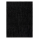 Kilimas AURA J2557A juoda / antracito - Linijos, struktūrinis, modernus