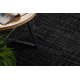 Kilimas AURA J2557A juoda / antracito - Linijos, struktūrinis, modernus