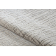 Tapis AURA J2557A crème / gris claire - Lignes, structurel, moderne