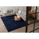 Carpet AURA J2624A dark blue - Geometric, structural, modern