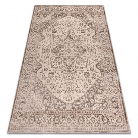 Tappeto AURA J2818 beige - Cornice, ornamento, strutturale, moderno