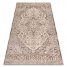 Dywan AURA J2818 beż - Ramka, ornament, strukturalny, nowoczesny
