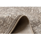 Tappeto AURA J2818 beige - Cornice, ornamento, strutturale, moderno