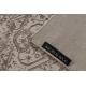 Tappeto AURA J2818 beige - Cornice, ornamento, strutturale, moderno