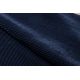 Tapis AURA J2659A bleu foncé - Cadre, lignes structurel, moderne