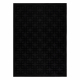 Tepih AURA J2556A crna / antracit - geometrijski, strukturalni, moderan