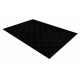 Carpet AURA J2556A black / anthracite - Geometric, structural, modern