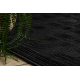 Carpet AURA J2556A black / anthracite - Geometric, structural, modern