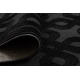 Carpet AURA J2556A black / anthracite - Geometric, structural, modern