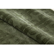 Tepih AURA J2556A zelena - geometrijski, strukturalni, moderan