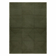 Dywan AURA J2624A zielony - Geometryczny, strukturalny, nowoczesny