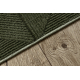 Carpet AURA J2624A green - Geometric, structural, modern