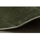 Tæppe AURA J2624A grøn - Geometrisk, strukturelt, moderne