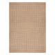 Tapis AURA E9787 beige - Motif à chevrons, structurel, moderne