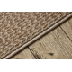 Tapis AURA E9787 beige - Motif à chevrons, structurel, moderne