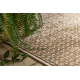 Tapis AURA E9787 beige - Motif à chevrons, structurel, moderne