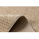 Tapis AURA E9787 beige - Motif à chevrons, structurel, moderne