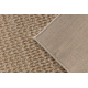 Tapis AURA E9787 beige - Motif à chevrons, structurel, moderne