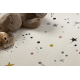 KIDDO tapijt 5308 crème sterretjes voor kinderen, zintuiglijk 