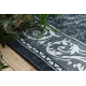Gumijots segums LOTUS ROMANTIC 60980 Klasiskais, ornaments sarkans pelēks pretslīdēšana 100 cm