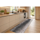 TAPIS DE COULOIR antidérapant LOTUS BETON 60940 Béton beige lavable 