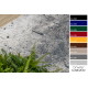 TAPIS DE COULOIR antidérapant LOTUS BETON 60940 Béton beige lavable 