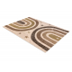Tapis KIDDO 3854 crème / marrone chiaro, arcobaleno, stelle pour enfants, sensoriel 